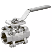 Кран шаровой сегментный Camozzi V-3MH-V D3MH-316-PP-010V