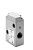 Распределитель с пневмоуправлением Camozzi 820C3405-G731N-NPP
