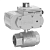 Кран шаровой 2-ходовой полнопроходной Camozzi 101 HQ101H003-220VAC/24VDC