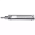 Круглый пневмоцилиндр Camozzi 91M3L040A200