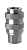 Куплунг резьбовой с самозапиранием Camozzi 5000 5083-3/8