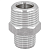 Ниппель двойной Camozzi X2510 1/4-3/8 SS316