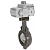 Затвор дисковый поворотный межфланцевый Camozzi 375 - 376 - 377 HQ376XE70-220VAC/24VDC
