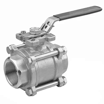 Кран шаровой из нержавеющей стали Camozzi V-3MH V3MH-S20C-BW-065